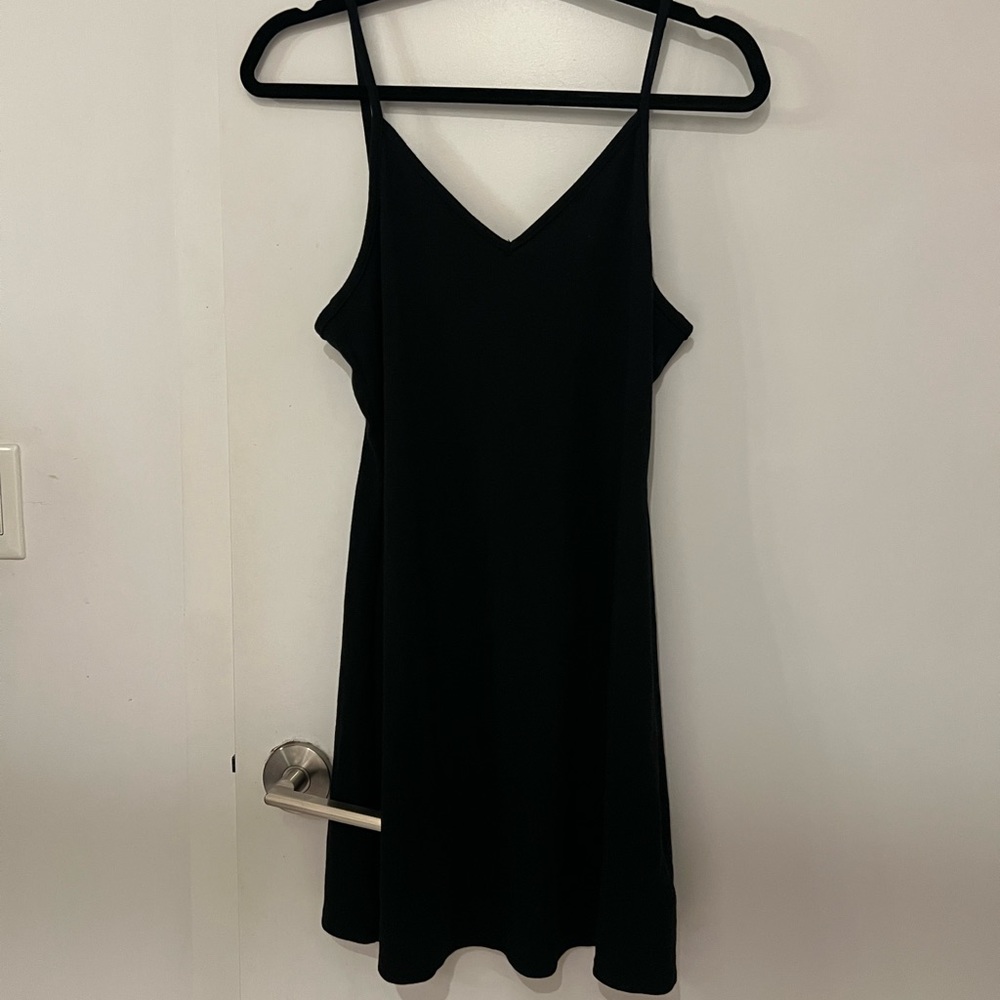 Black mini dress!